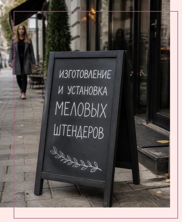 Меловые штендеры в Ростове-на-Доне по цене от 6779 р. | Аванза-Рст
