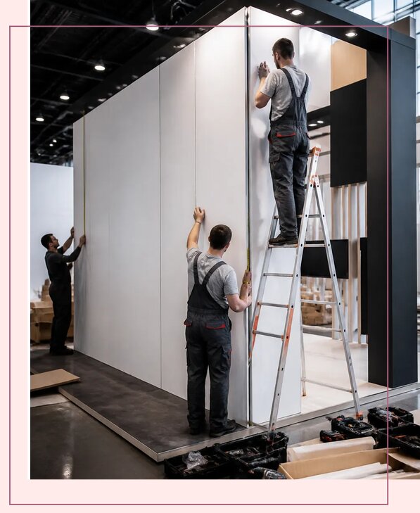 Оформление и монтаж выставочных стендов под ключ в Ростове-на-Доне